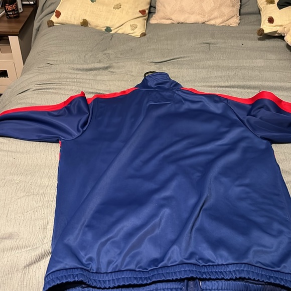 NBA By Carl Banks Philadelphia Seventy Sixers zip up jacket - Picture 3 of 3